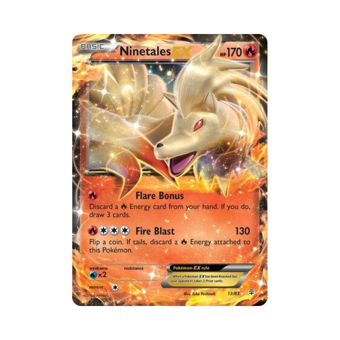 포켓몬 TCG 나인테일 EX RHE 제네레이션즈 (영문판)(Pokemon TCG Ninetales EX RHE Generations (English Ver.)) - 1