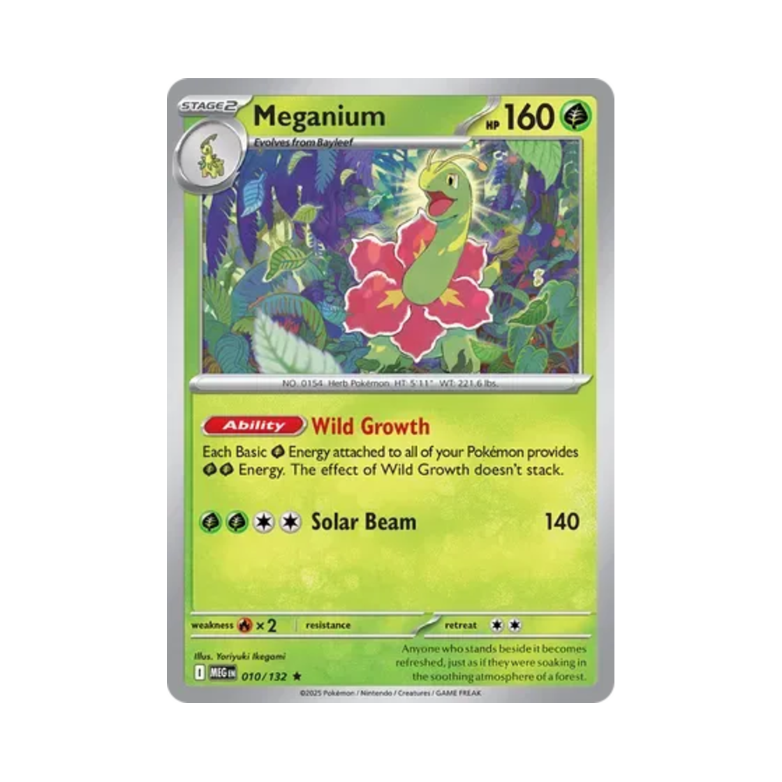 포켓몬 TCG 메가니움 R 메가 에볼루션 (영문판)(Pokemon TCG Meganium R Mega Evolution (English Ver.)) - 1