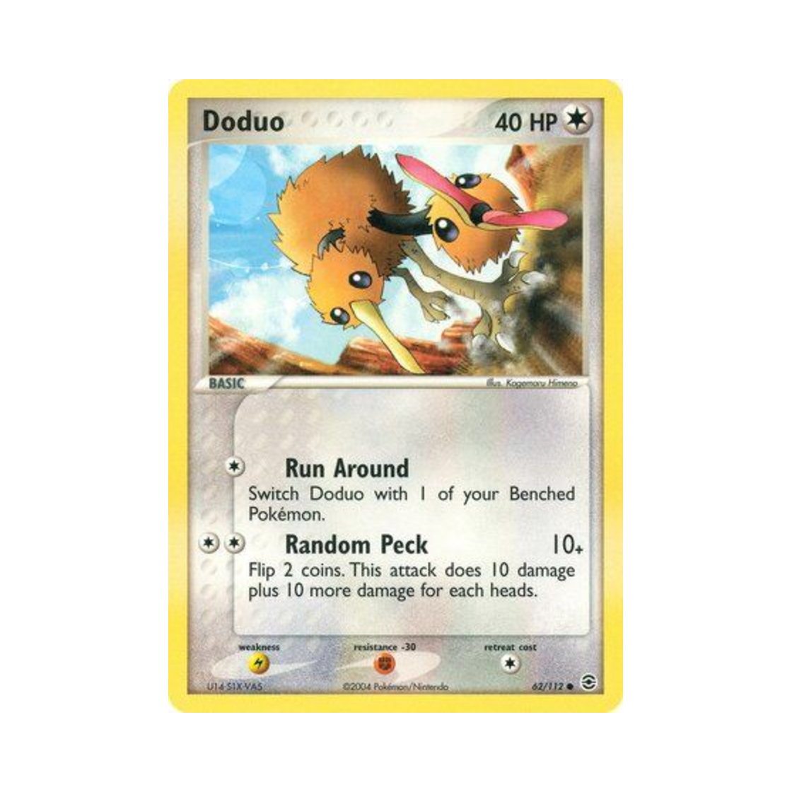 포켓몬 TCG 두두 C EX 파이어레드 & 리프그린 (영문판)(Pokemon TCG Doduo C EX FireRed & LeafGreen (English Ver.))
