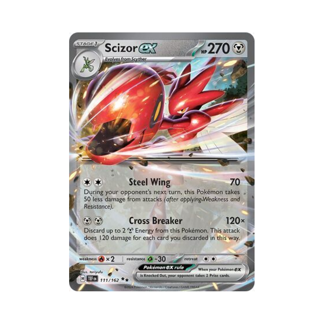 포켓몬 TCG 핫삼 ex DR 템포럴 포시스 (영문판)(Pokemon TCG Scizor ex DR Temporal Forces (English Ver.)) - 1