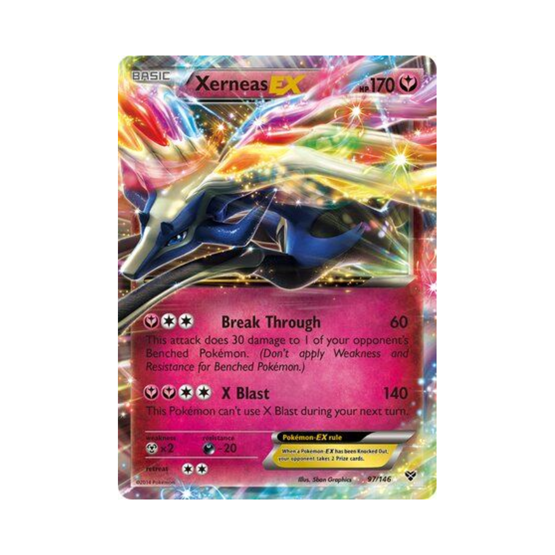 포켓몬 TCG 제르네아스 EX RHE XY (영문판)(Pokemon TCG Xerneas EX RHE XY (English Ver.)) - 1