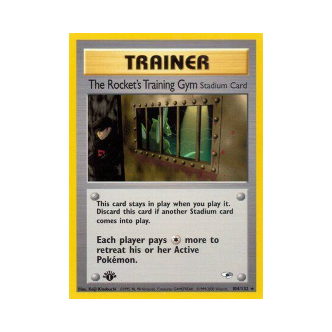 포켓몬 TCG 로켓단의 트레이닝 짐 R 짐 히어로즈 (영문판)(Pokemon TCG The Rocket's Training Gym R Gym Heroes (English Ver.)) - 1