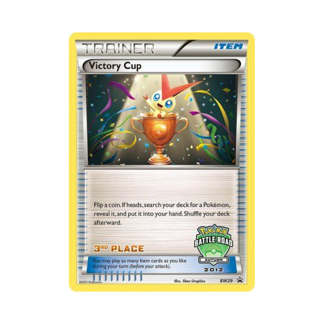 포켓몬 TCG 빅토리 컵 P 블랙 & 화이트 프로모카드 (영문판)(Pokemon TCG Victory Cup P Black & White Promos (English Ver.)) - 1