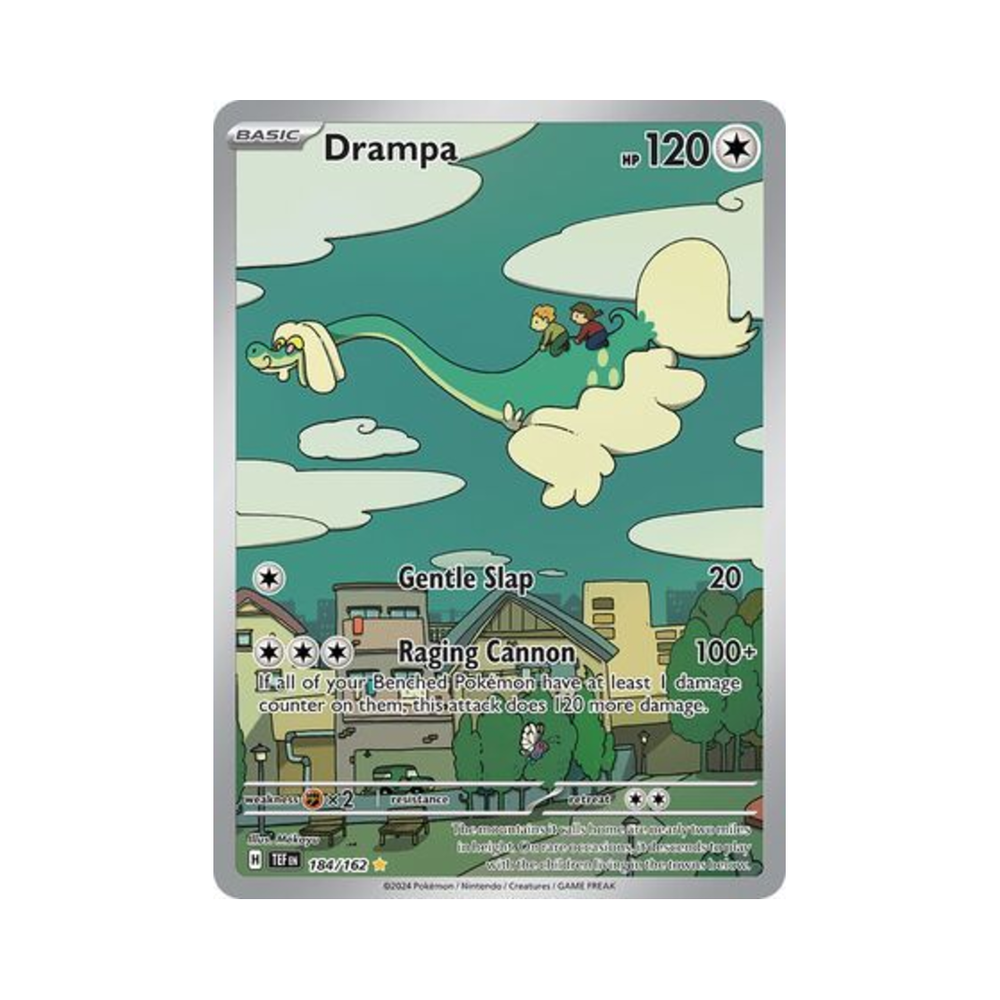 포켓몬 TCG 할비롱 IR 템포럴 포시스 (영문판)(Pokemon TCG Drampa IR Temporal Forces (English Ver.)) - 1