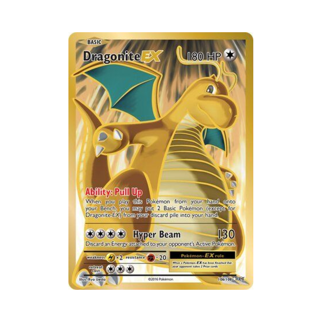 포켓몬 TCG 망나뇽 EX RU 에볼루션즈 (영문판)(Pokemon TCG Dragonite EX RU Evolutions (English Ver.)) - 1
