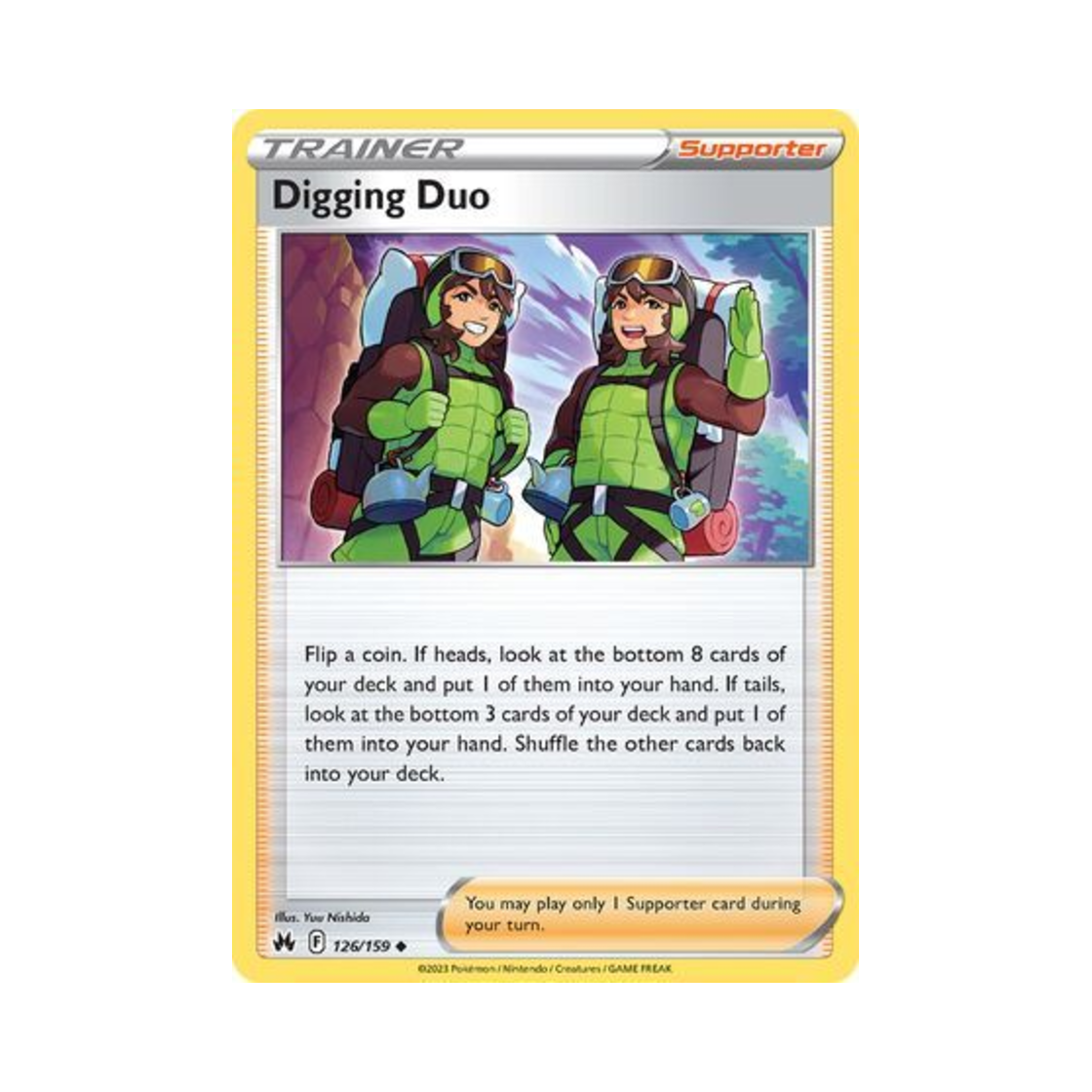 포켓몬 TCG 구멍파기형제 U 크라운 제니스 (영문판)(Pokemon TCG Digging Duo U Crown Zenith (English Ver.)) - 1