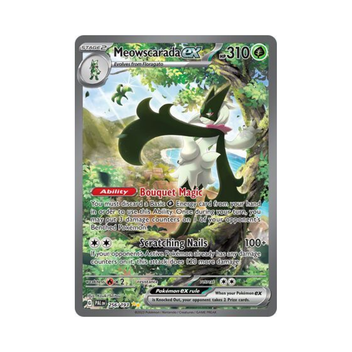 포켓몬 TCG 마스카나 ex SIR 팔데아 이볼브드 (영문판)(Pokemon TCG Meowscarada ex SIR Paldea Evolved (English Ver.)) - 1