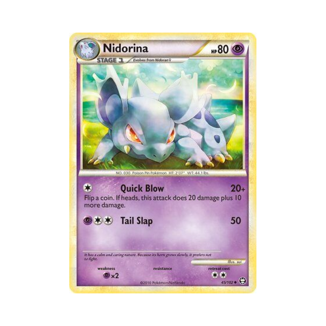 포켓몬 TCG 니드리나 U 트라이엄펀트 (영문판)(Pokemon TCG Nidorina U Triumphant (English Ver.)) - 1