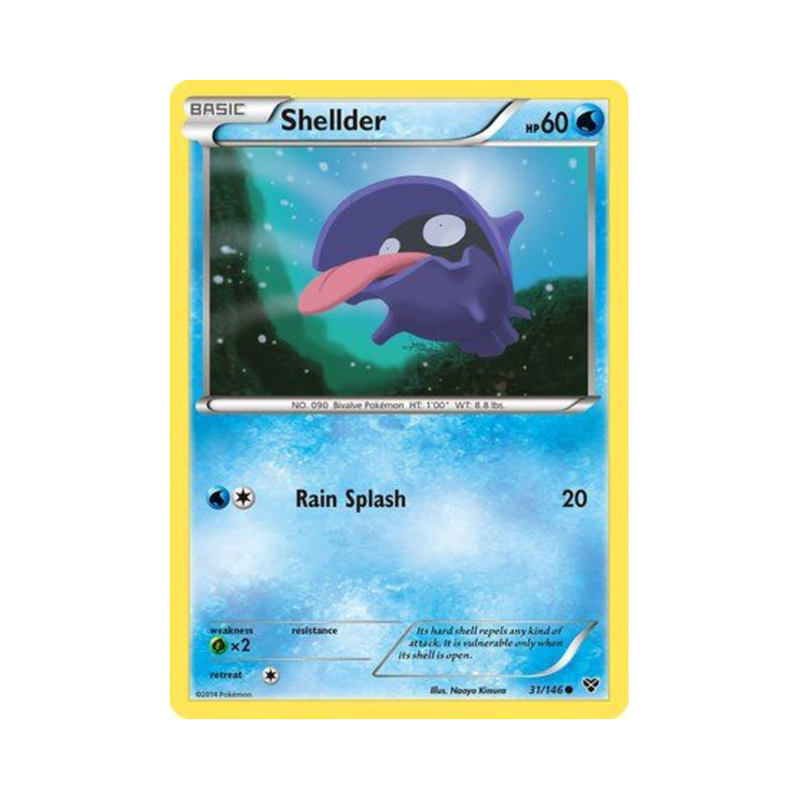 포켓몬 TCG 셀러 C XY (영문판)(Pokemon TCG Shellder C XY (English Ver.)) - 1