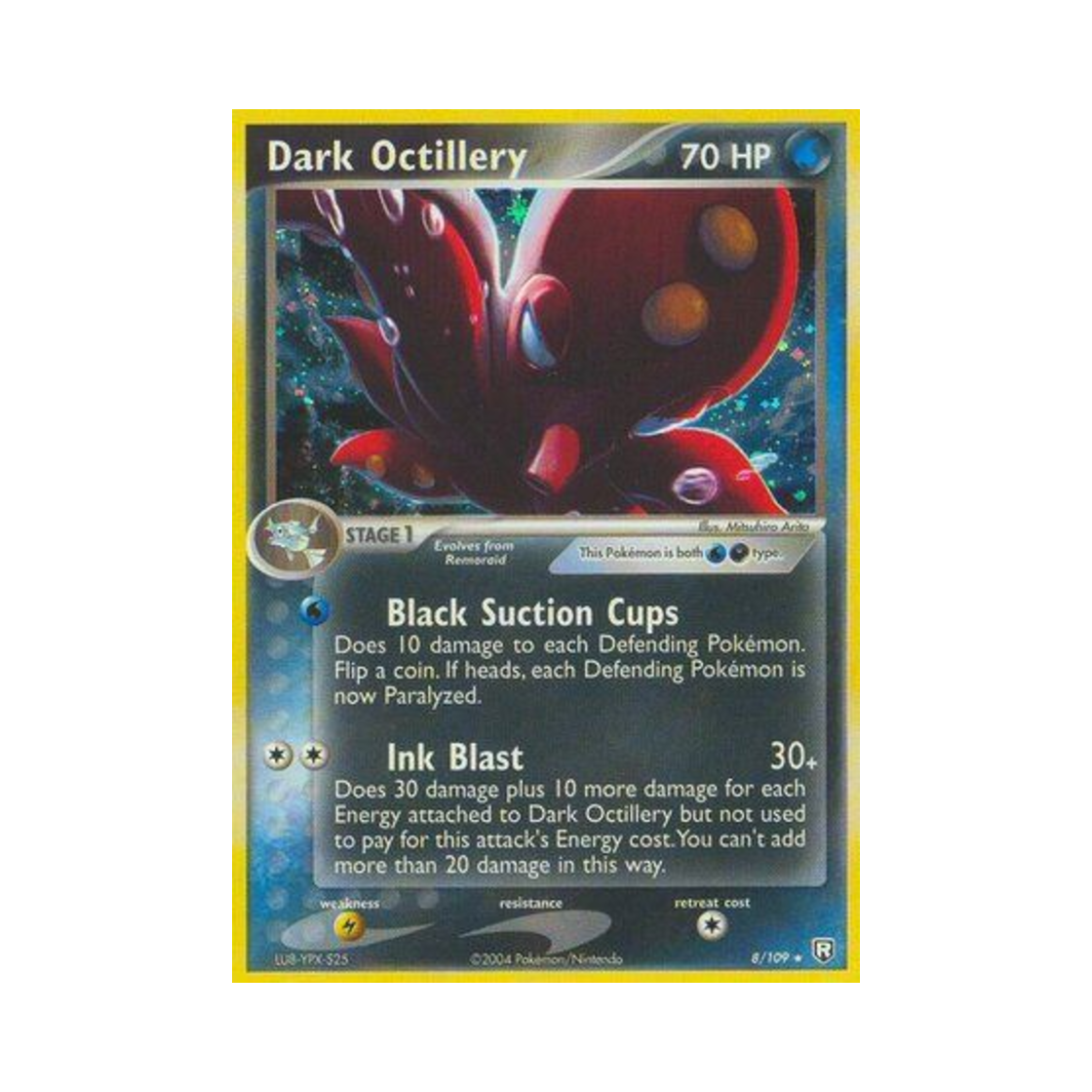 포켓몬 TCG 다크 대포무노 RH EX 로켓단 리턴즈 (영문판)(Pokemon TCG Dark Octillery RH EX Team Rocket Returns (English Ver.))
