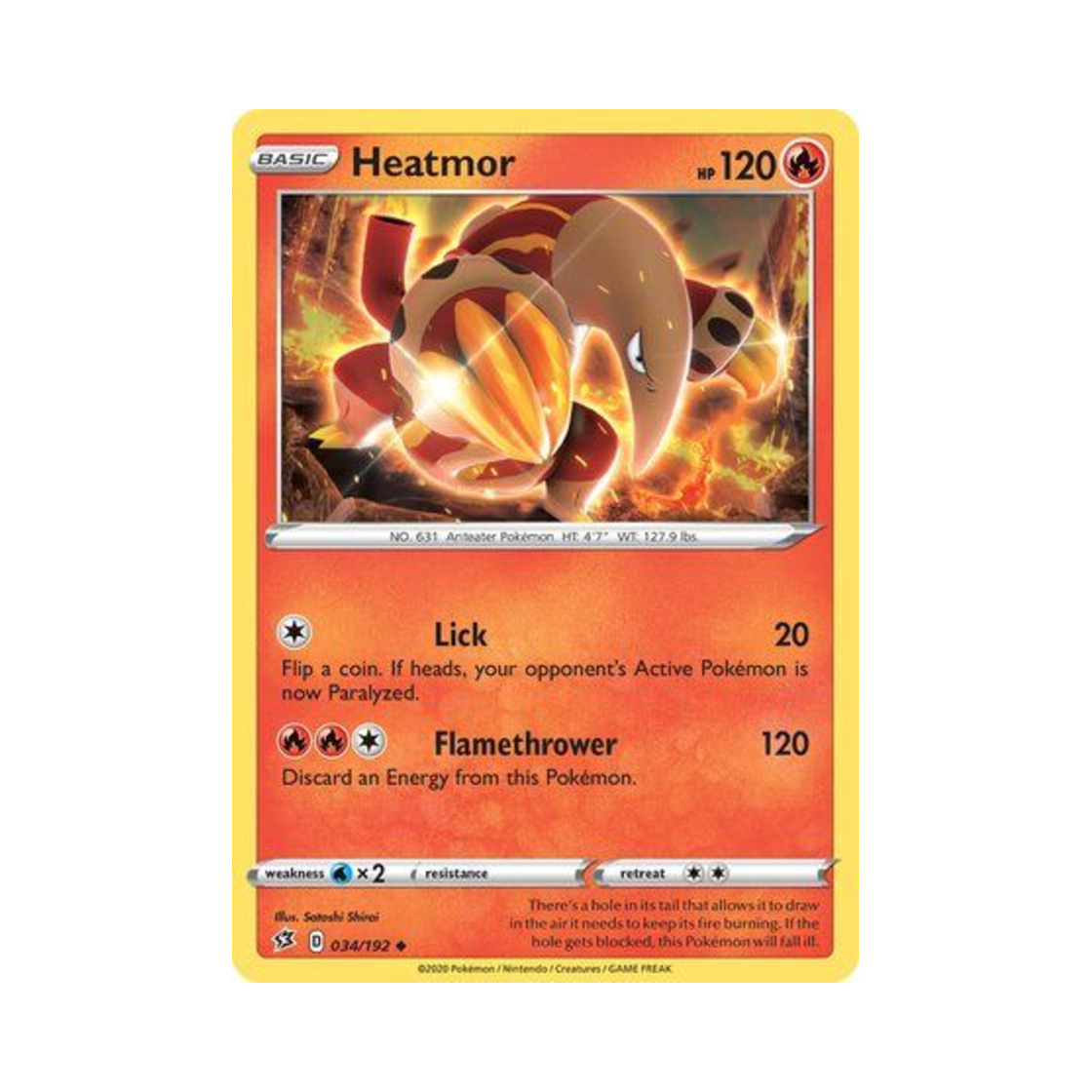 포켓몬 TCG 앤티골 U 레벌 크래시 (영문판)(Pokemon TCG Heatmor U Rebel Clash (English Ver.))