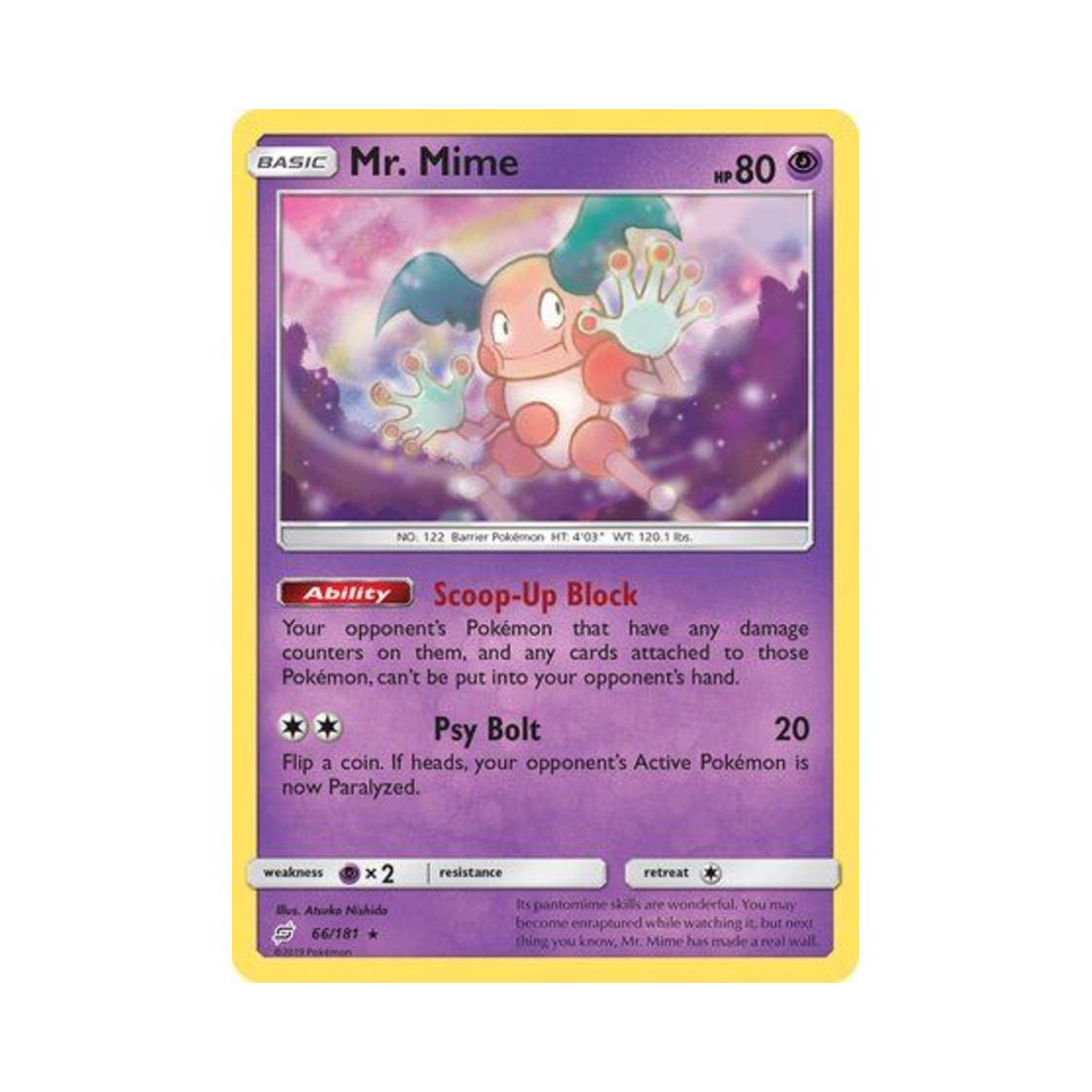 포켓몬 TCG 마임맨 R 팀업 (영문판)(Pokemon TCG Mr. Mime R Team Up (English Ver.)) - 1