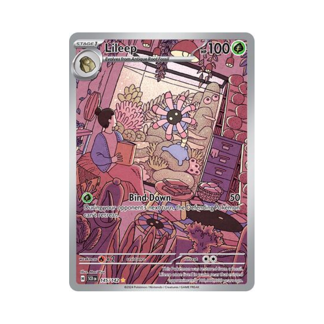 포켓몬 TCG 릴링 IR 스텔라 크라운 (영문판)(Pokemon TCG Lileep IR Stellar Crown (English Ver.)) - 1