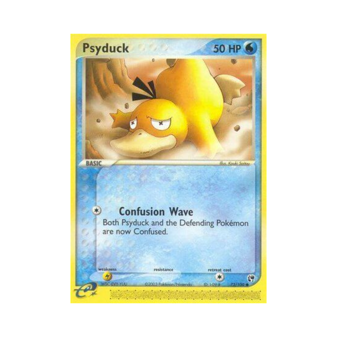 포켓몬 TCG 고라파덕 C EX 샌드스톰 (영문판)(Pokemon TCG Psyduck C EX Sandstorm (English Ver.)) - 1