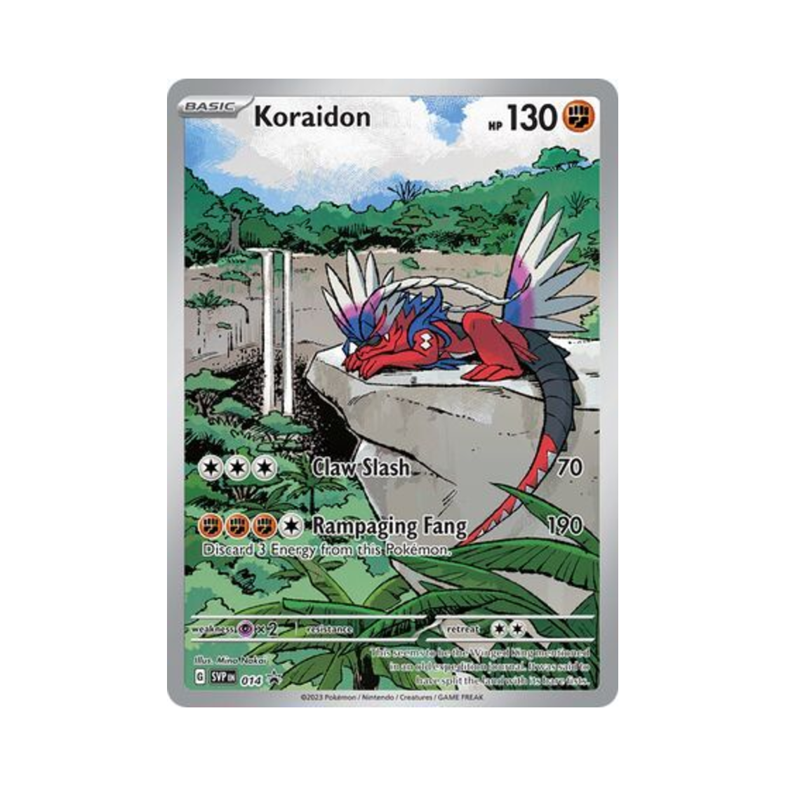 포켓몬 TCG 코라이돈 P 스칼렛 & 바이올렛 프로모 카드 (영문판)(Pokemon TCG Koraidon P Scarlet & Violet Promos (English Ver.)) - 1