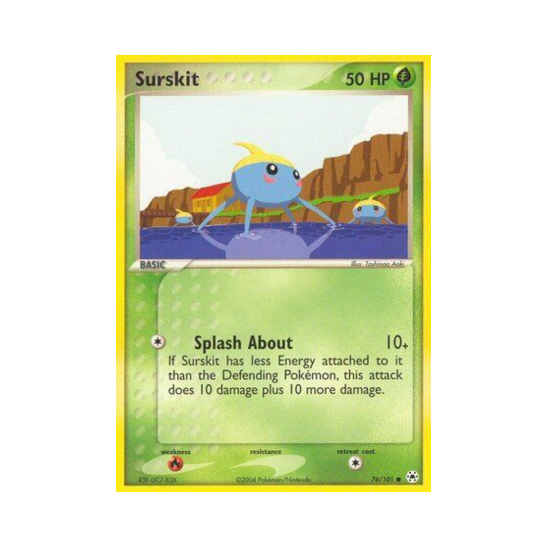 포켓몬 TCG 비구술 C EX 히든 레전드 (영문판)(Pokemon TCG Surskit C EX Hidden Legends (English Ver.)) - 1