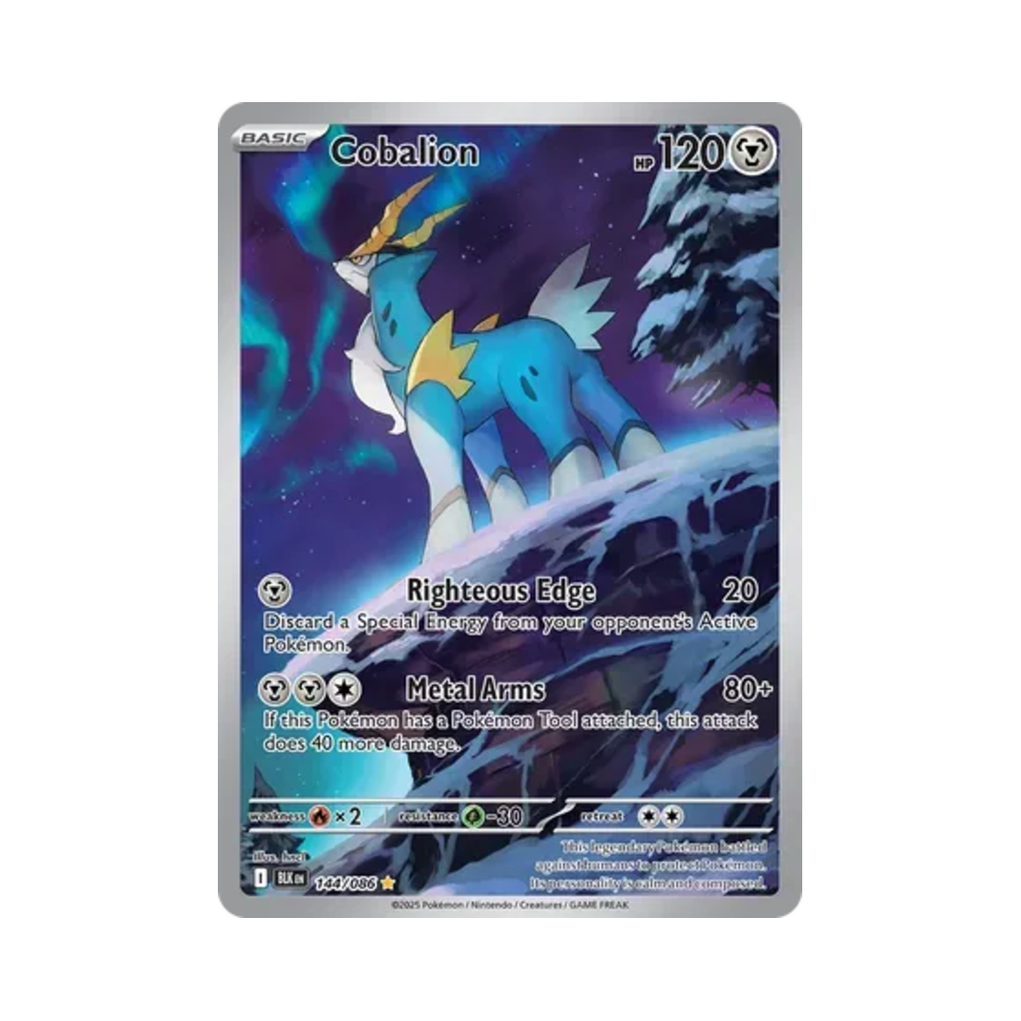 포켓몬 TCG 코바르온 IR 블랙볼트 (영문판)(Pokemon TCG Cobalion IR Black Bolt (English Ver.)) - 1