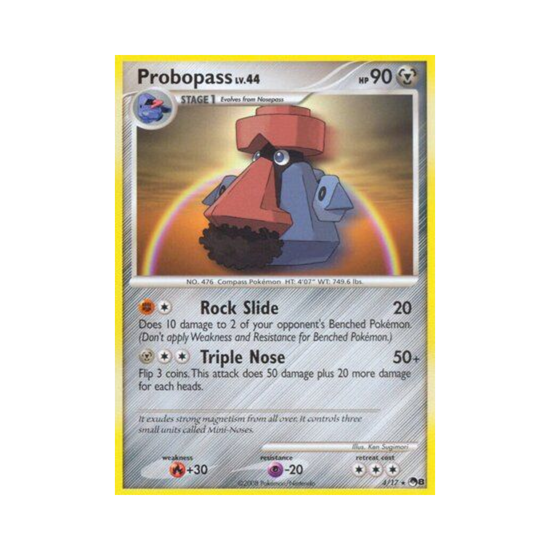 포켓몬 TCG 대코파스 R 팝 시리즈 8 (영문판)(Pokemon TCG Probopass R POP Series 8 (English Ver.)) - 1