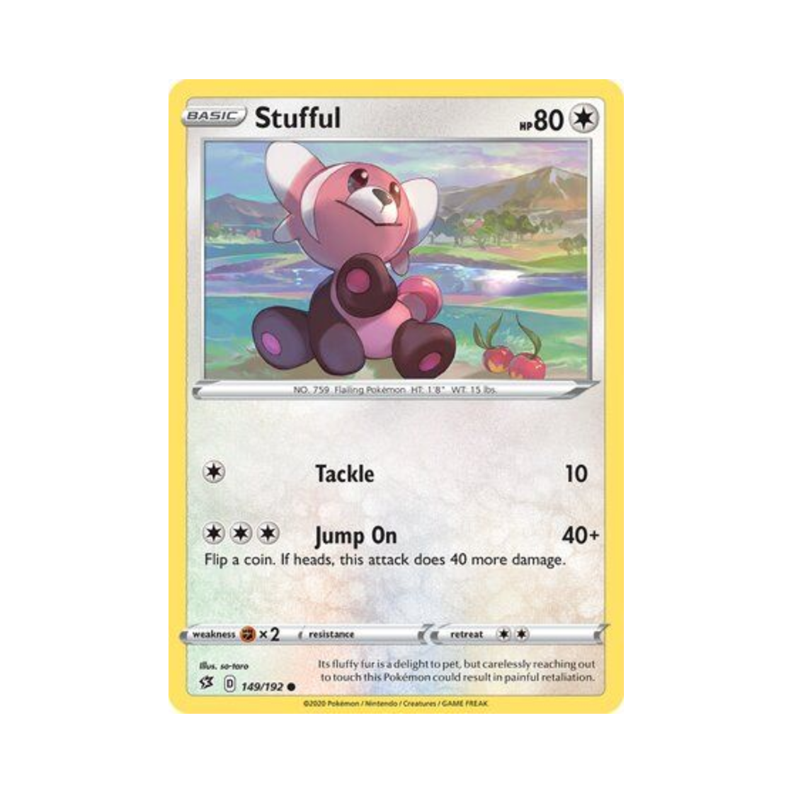 포켓몬 TCG 포곰곰 C 레벌 크래시 (영문판)(Pokemon TCG Stufful C Rebel Clash (English Ver.))
