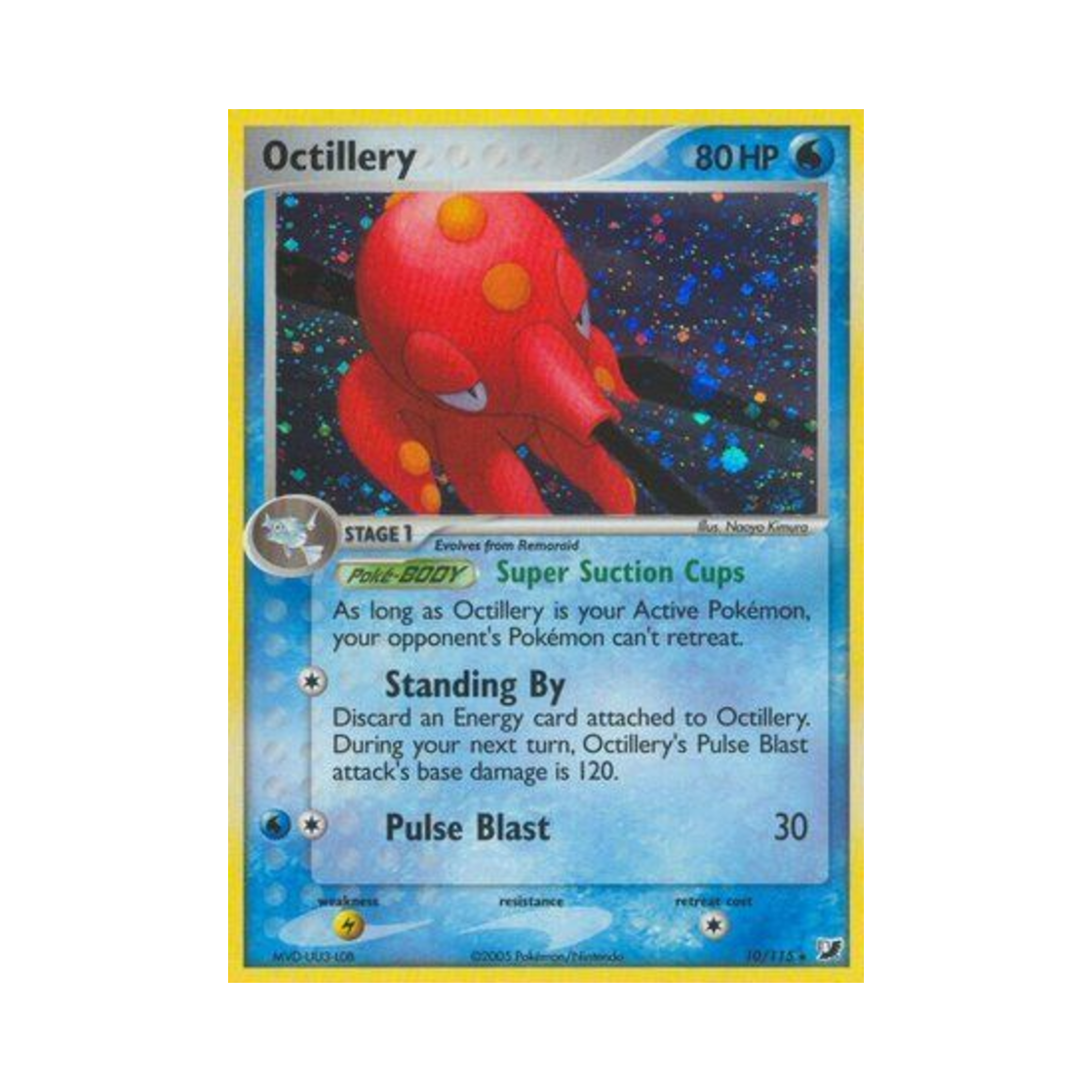 포켓몬 TCG 대포무노 RH EX 언씬 포시스 (영문판)(Pokemon TCG Octillery RH EX Unseen Forces (English Ver.)) - 1
