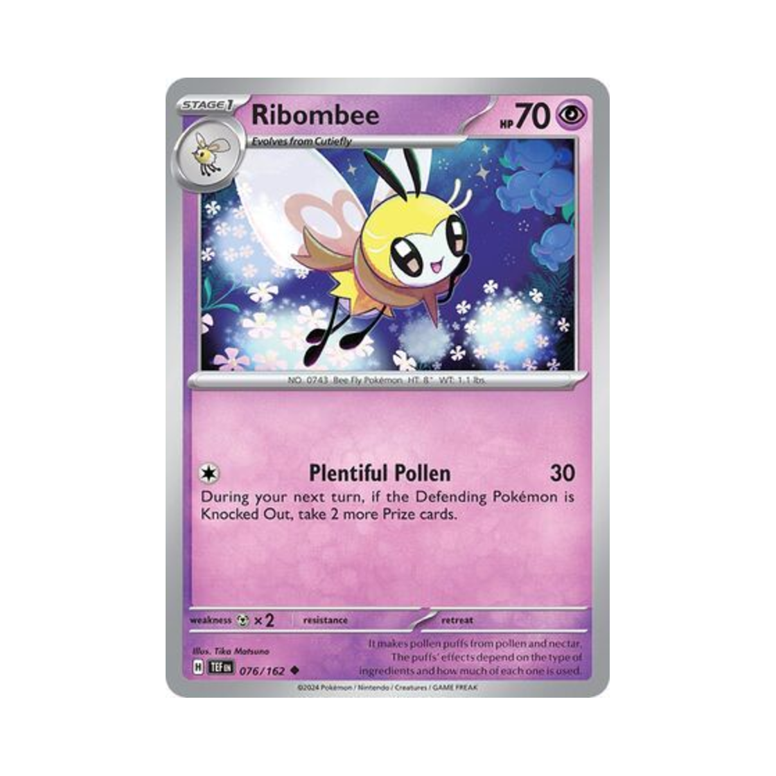 포켓몬 TCG 에리본 U 템포럴 포시스 (영문판)(Pokemon TCG Ribombee U Temporal Forces (English Ver.)) - 1