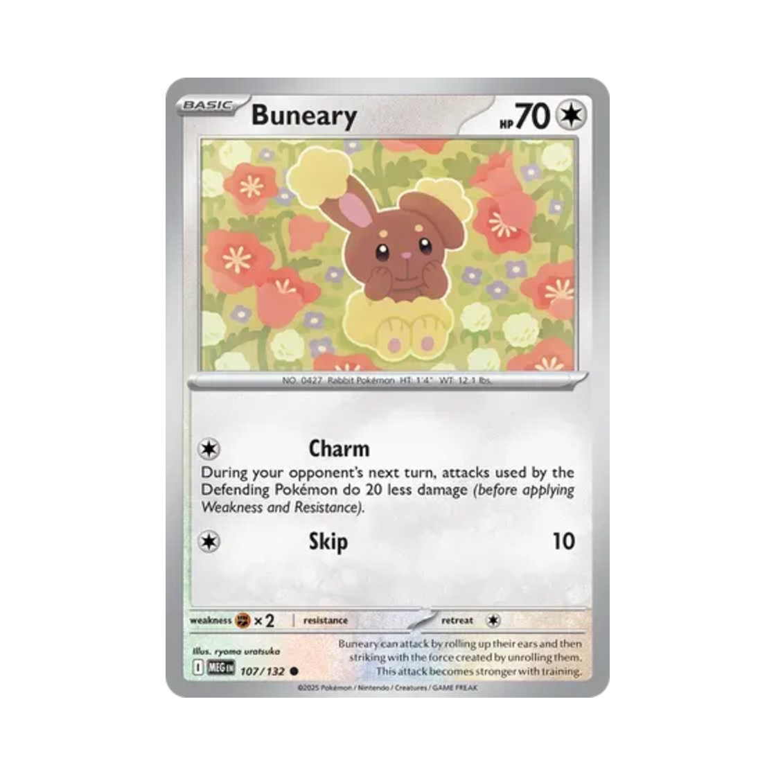 포켓몬 TCG 이어롤 C 메가 에볼루션 (영문판)(Pokemon TCG Buneary C Mega Evolution (English Ver.)) - 1