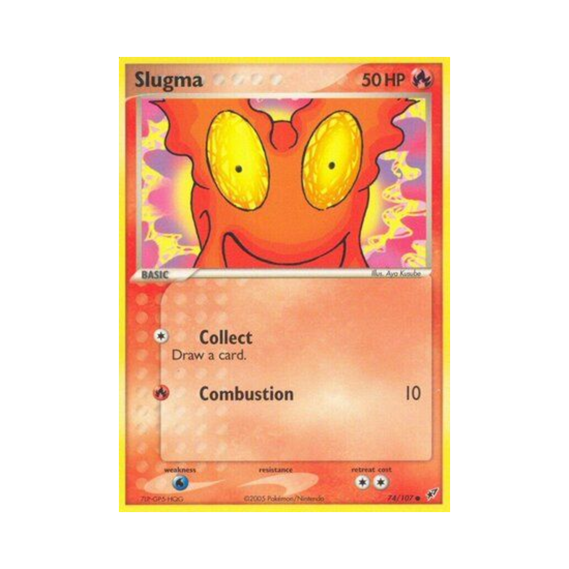 포켓몬 TCG 마그마그 C EX 테오키스 (영문판)(Pokemon TCG Slugma C EX Deoxys (English Ver.)) - 1