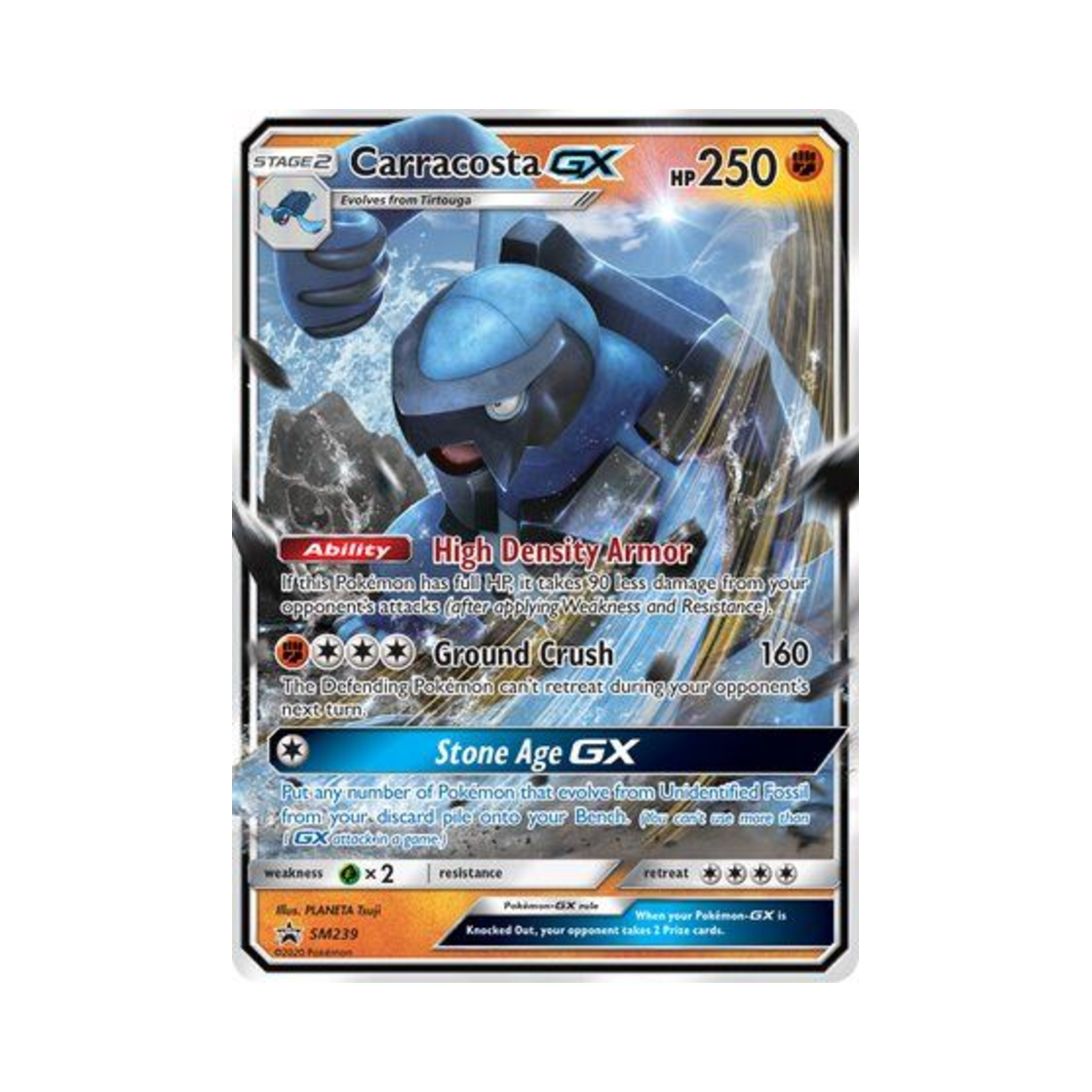 포켓몬 TCG 늑골라 GX P 썬 & 문 프로모카드 (영문판)(Pokemon TCG Carracosta GX P Sun & Moon Promos (English Ver.)) - 1