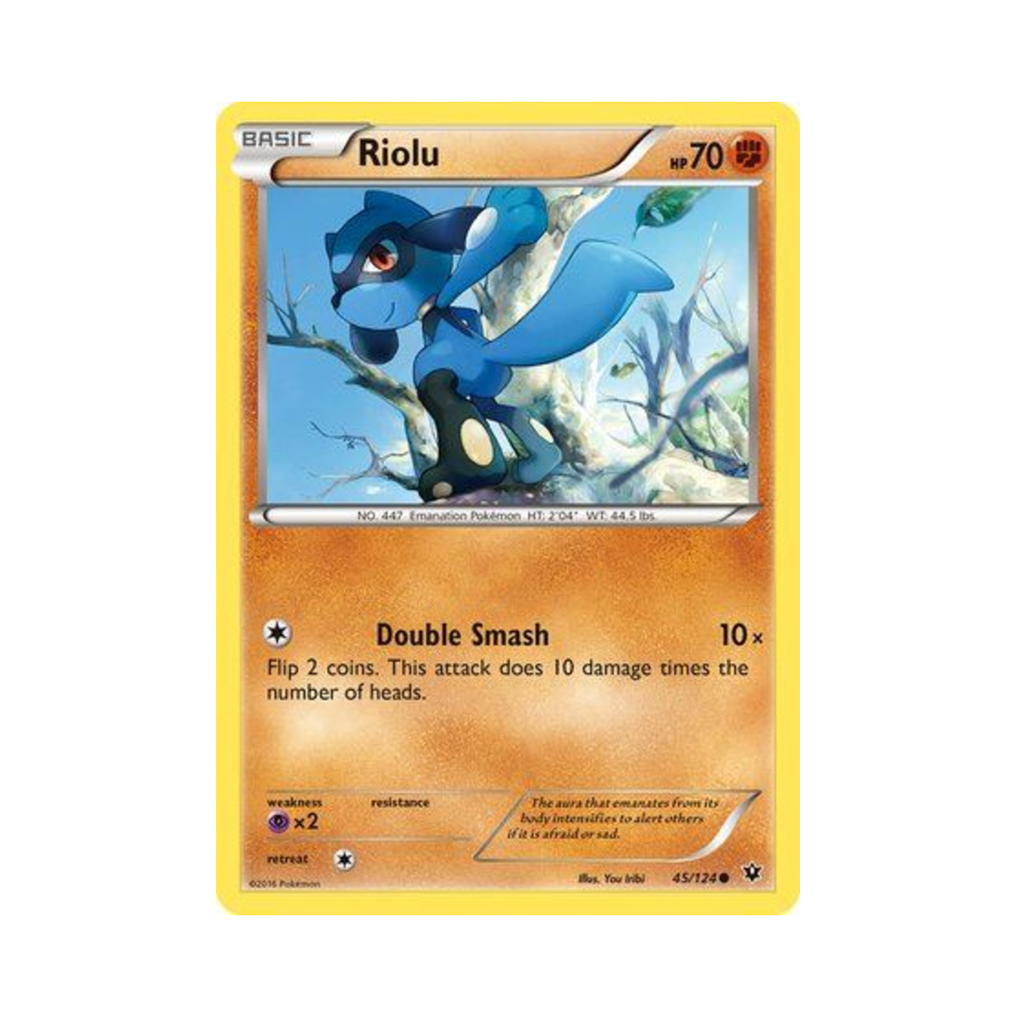 포켓몬 TCG 리오르 C 페이츠 컬라이드 (영문판)(Pokemon TCG Riolu C Fates Collide (English Ver.)) - 1