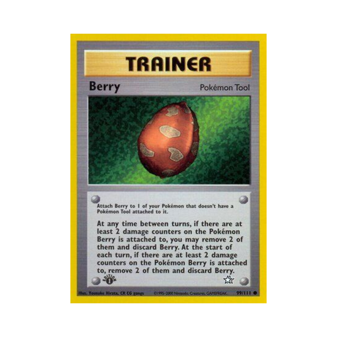 포켓몬 TCG 열매 C 네오 제네시스 (영문판)(Pokemon TCG Berry C Neo Genesis (English Ver.))