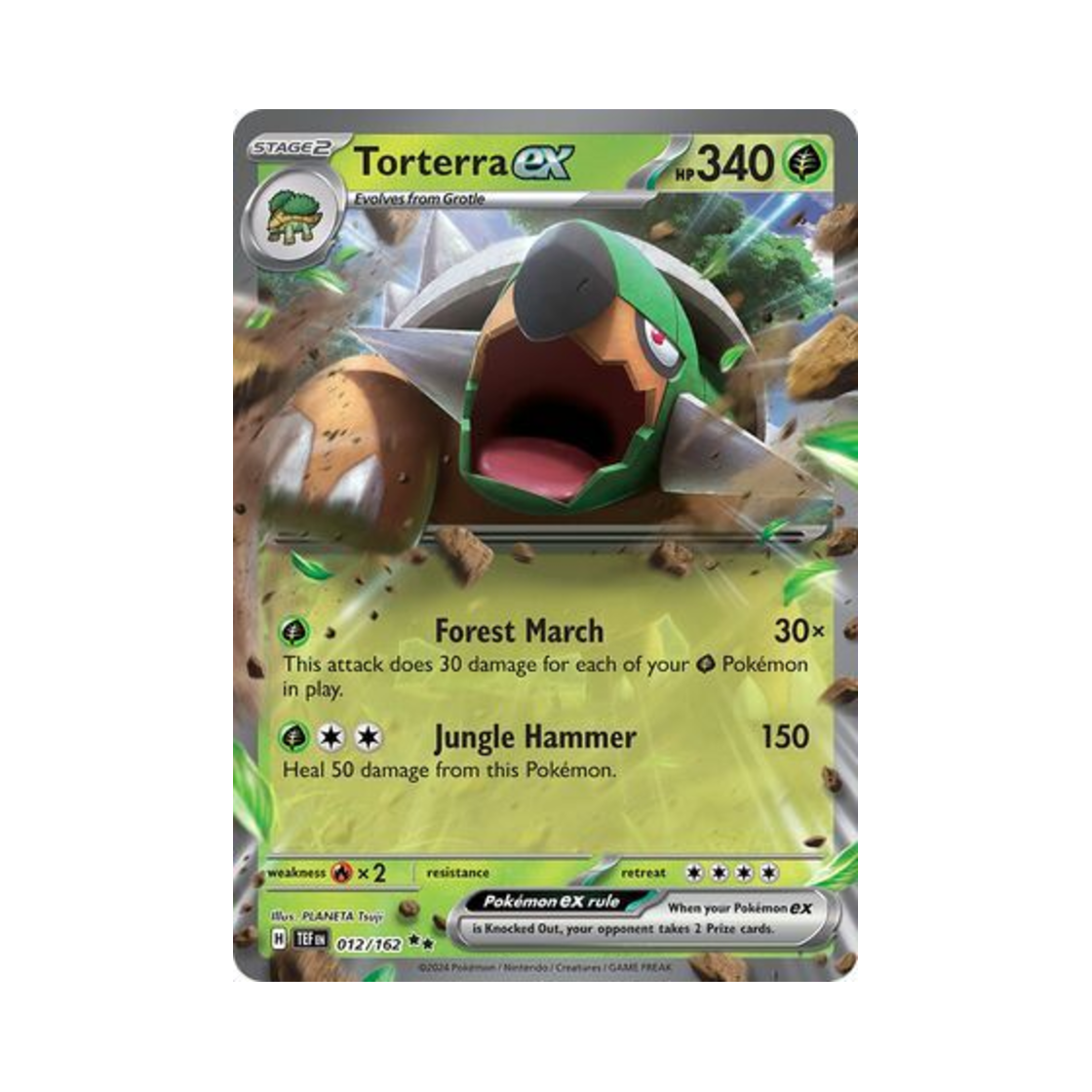 포켓몬 TCG 토대부기 ex DR 템포럴 포시스 (영문판)(Pokemon TCG Torterra ex DR Temporal Forces (English Ver.)) - 1