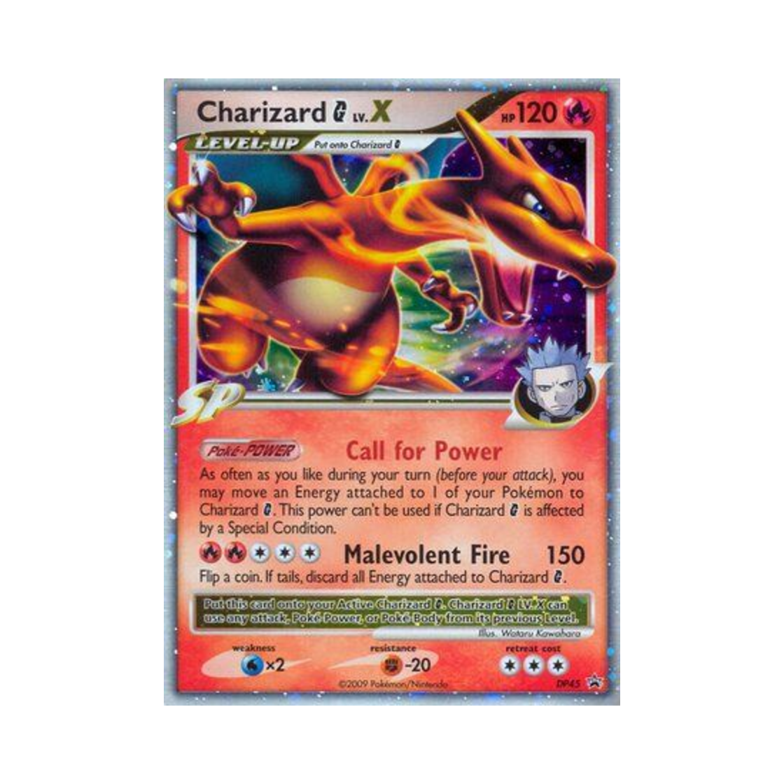 포켓몬 TCG 리자몽 G LV.X P 다이아몬드 & 펄 프로모카드 (영문판)(Pokemon TCG Charizard G LV.X P Diamond & Pearl Promos (English Ver.)) - 1