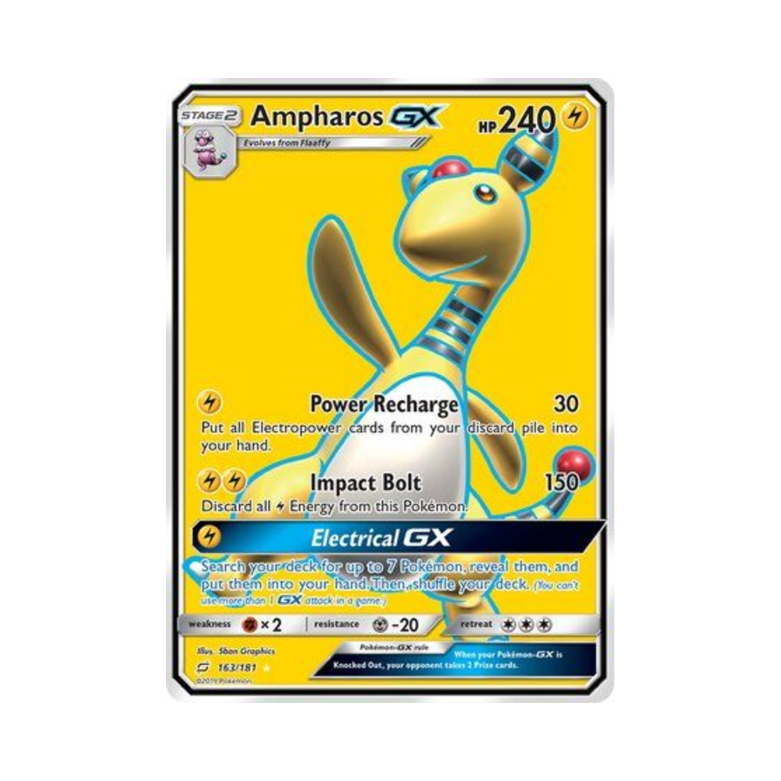 포켓몬 TCG 전룡 GX RU 팀업 (영문판)(Pokemon TCG Ampharos GX RU Team Up (English Ver.)) - 1