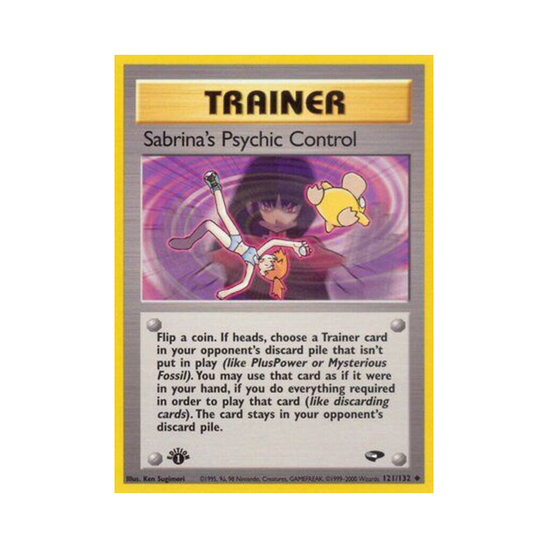 포켓몬 TCG 초련의 사이코 컨트롤 U 짐 첼린지 (영문판)(Pokemon TCG Sabrina's Psychic Control U Gym Challenge (English Ver.)) - 1