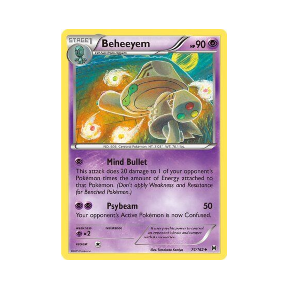포켓몬 TCG 벰크 U 브레이크스루 (영문판)(Pokemon TCG Beheeyem U BREAKthrough (English Ver.)) - 1