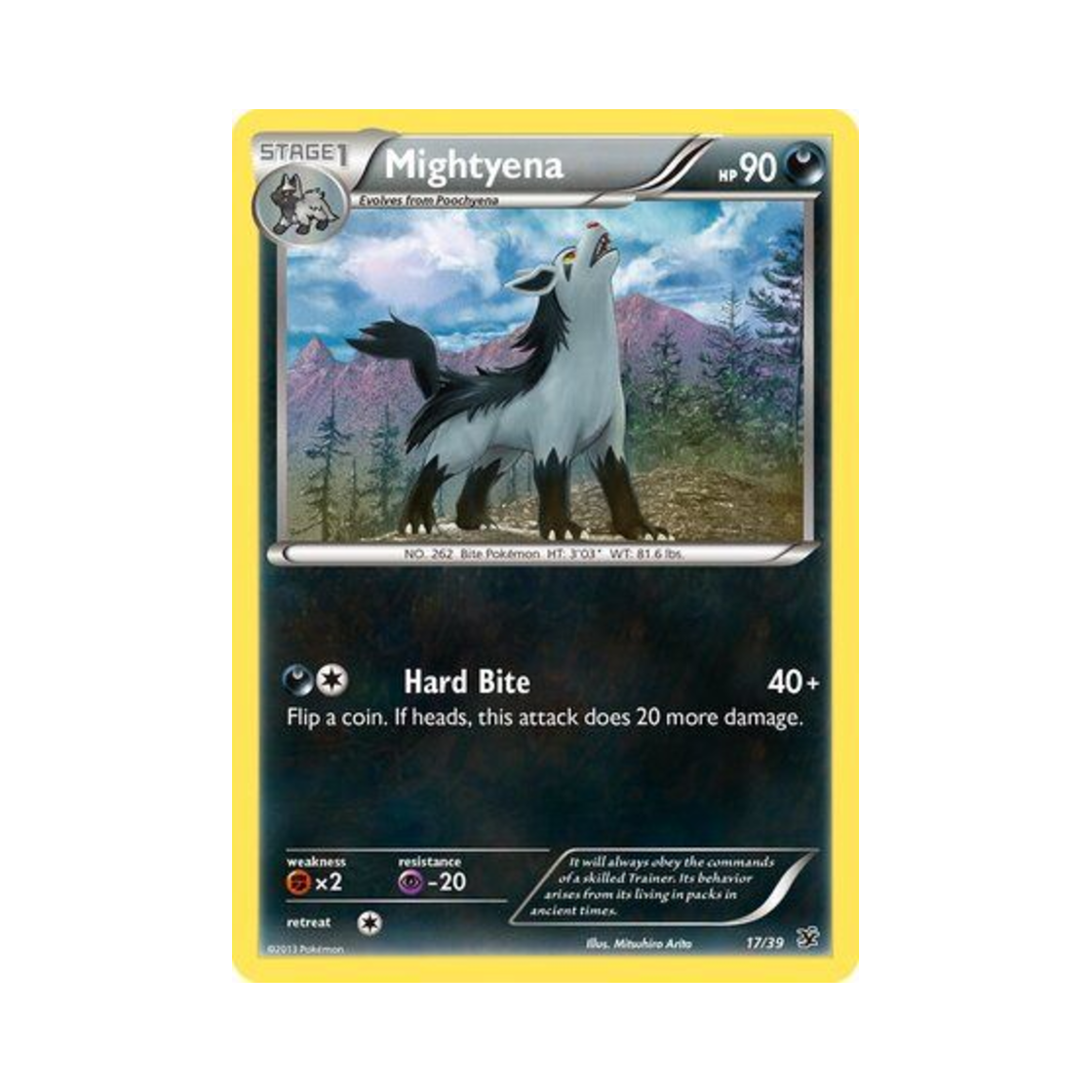 포켓몬 TCG 그라에나 칼로스 스타터 세트 (영문판)(Pokemon TCG Mightyena Kalos Starter Set (English Ver.))