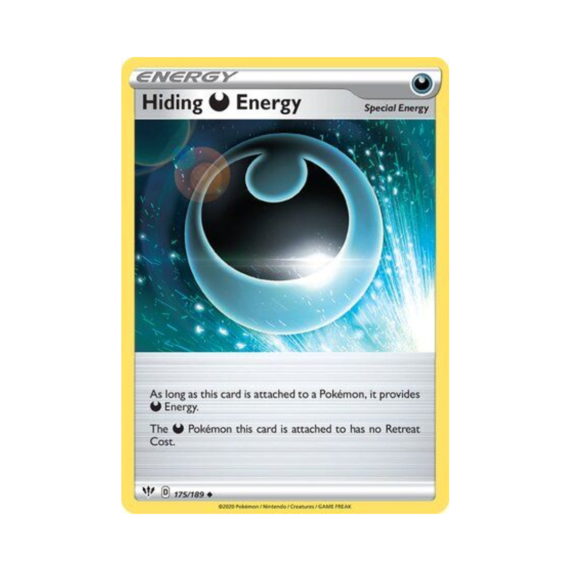 포켓몬 TCG 하이드 악 에너지 U 다크니스 어블레이즈 (영문판)(Pokemon TCG Hiding Darkness Energy U Darkness Ablaze (English Ver.)) - 1