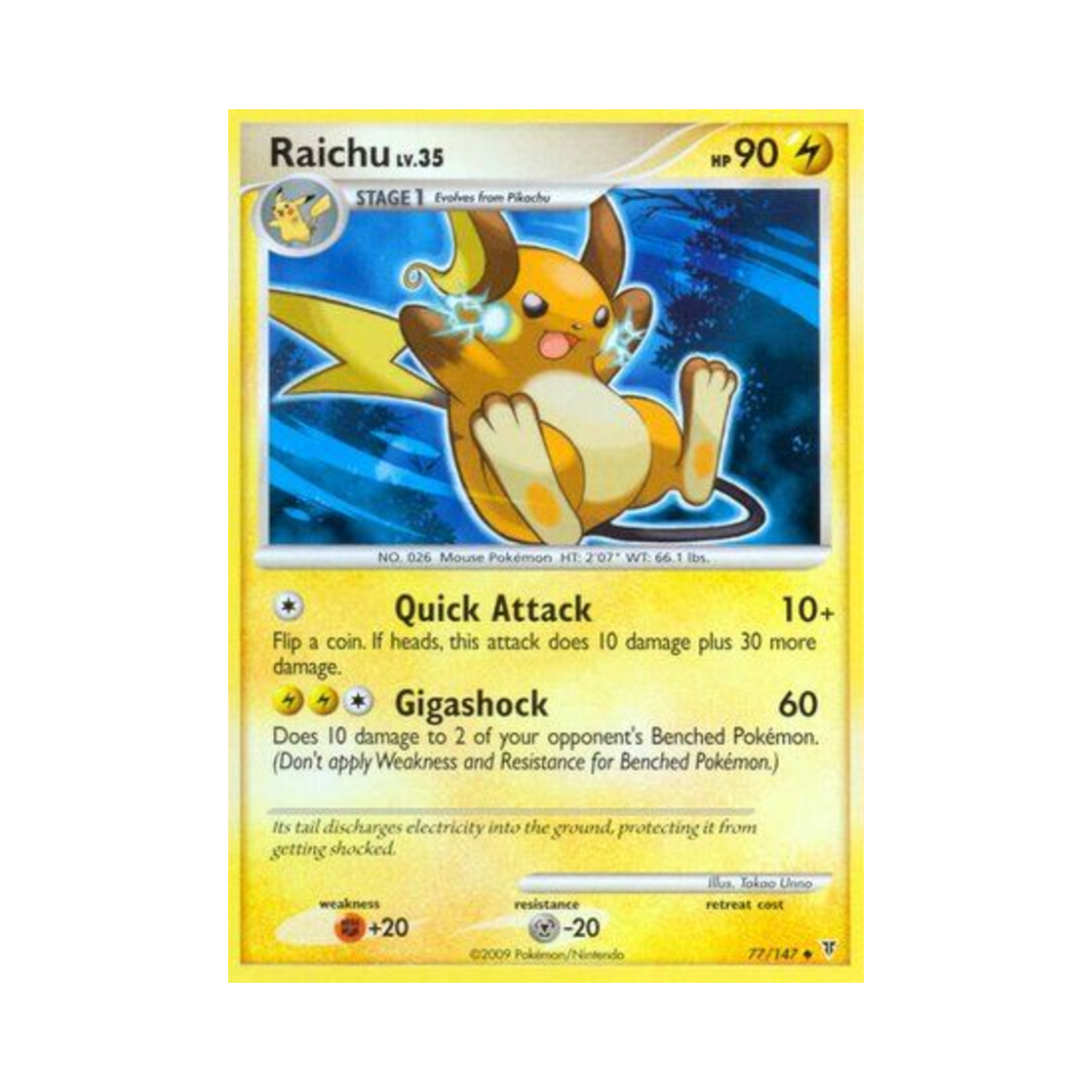 포켓몬 TCG 라이츄 U 슈프림 빅터스 (영문판)(Pokemon TCG Raichu U Supreme Victors (English Ver.)) - 1