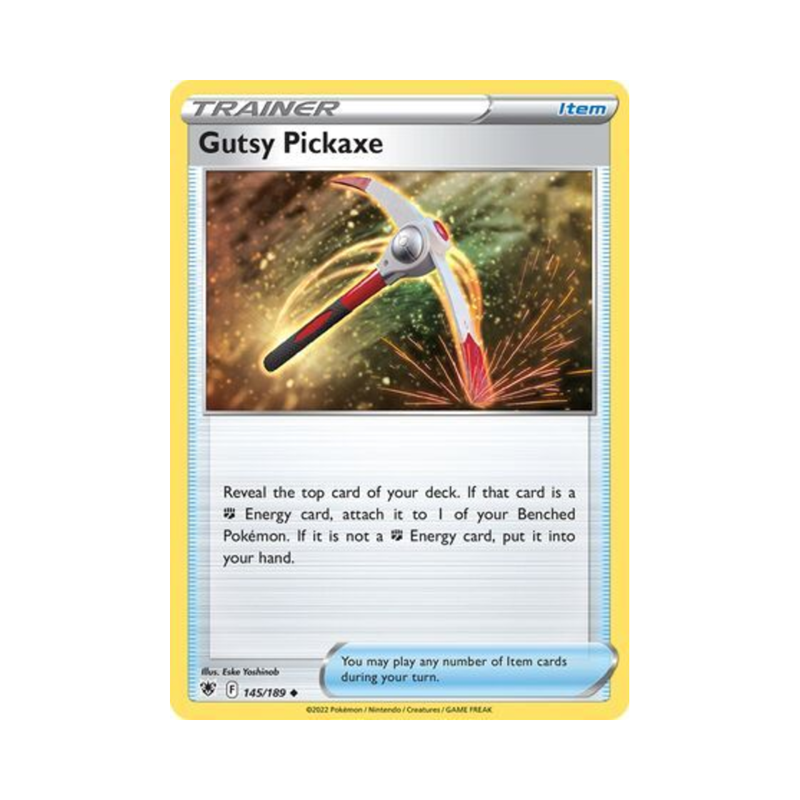 포켓몬 TCG 근성의 곡괭이 U 아스트랄 레디안스 (영문판)(Pokemon TCG Gutsy Pickaxe U Astral Radiance (English Ver.)) - 1