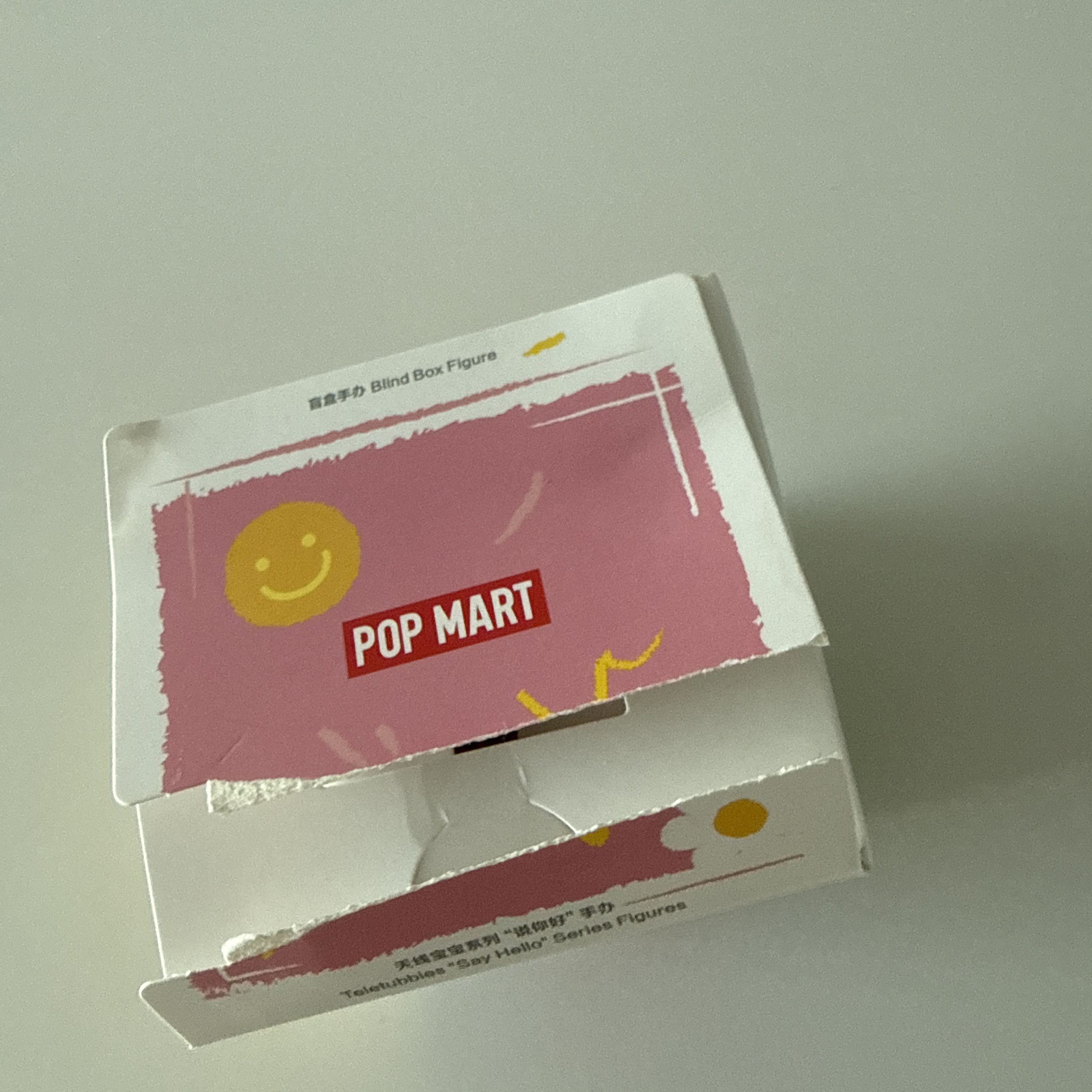 Pop Mart Teletubbies Say Hello Series Figures Sealed Case Laa Laa's Cheese Toast (Opened Case) 착용 스타일