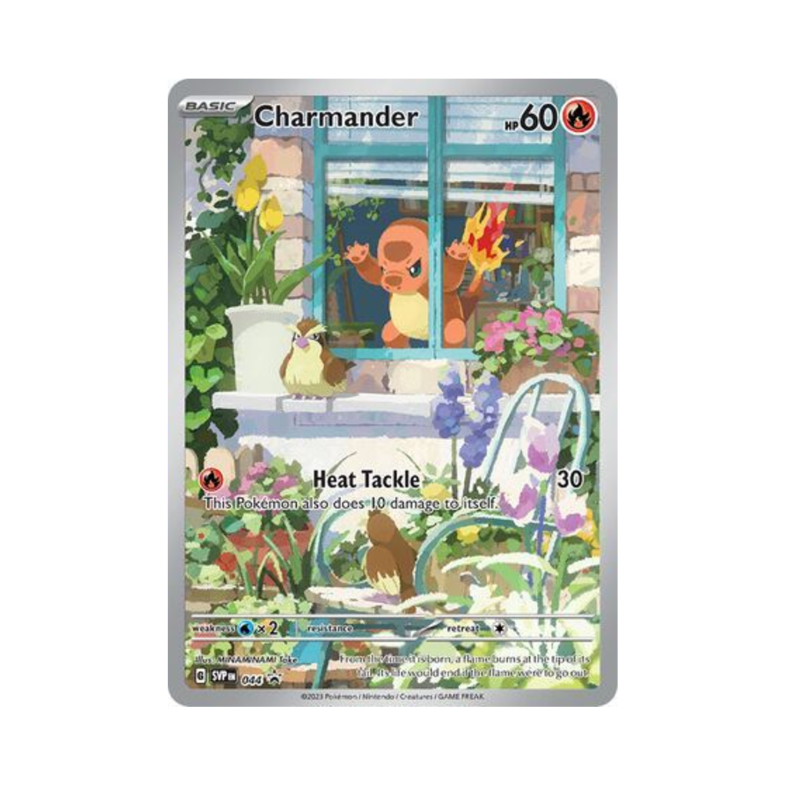 포켓몬 TCG 파이리 P 스칼렛 & 바이올렛 프로모 카드 (영문판)(Pokemon TCG Charmander P Scarlet & Violet Promos (English Ver.)) - 1