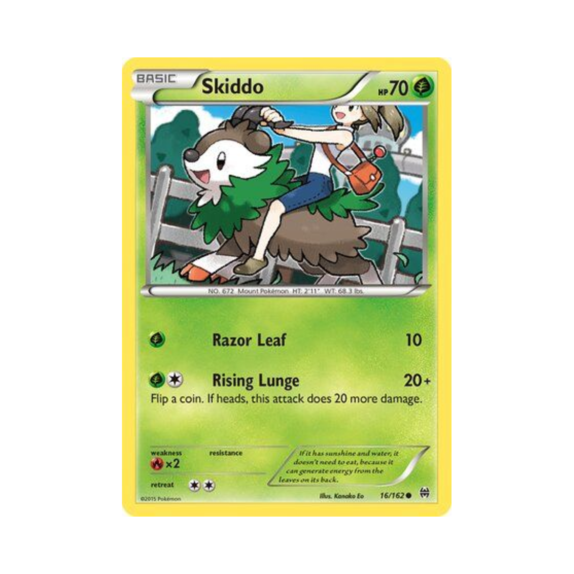 포켓몬 TCG 메이클 C 브레이크스루 (영문판)(Pokemon TCG Skiddo C BREAKthrough (English Ver.)) - 1