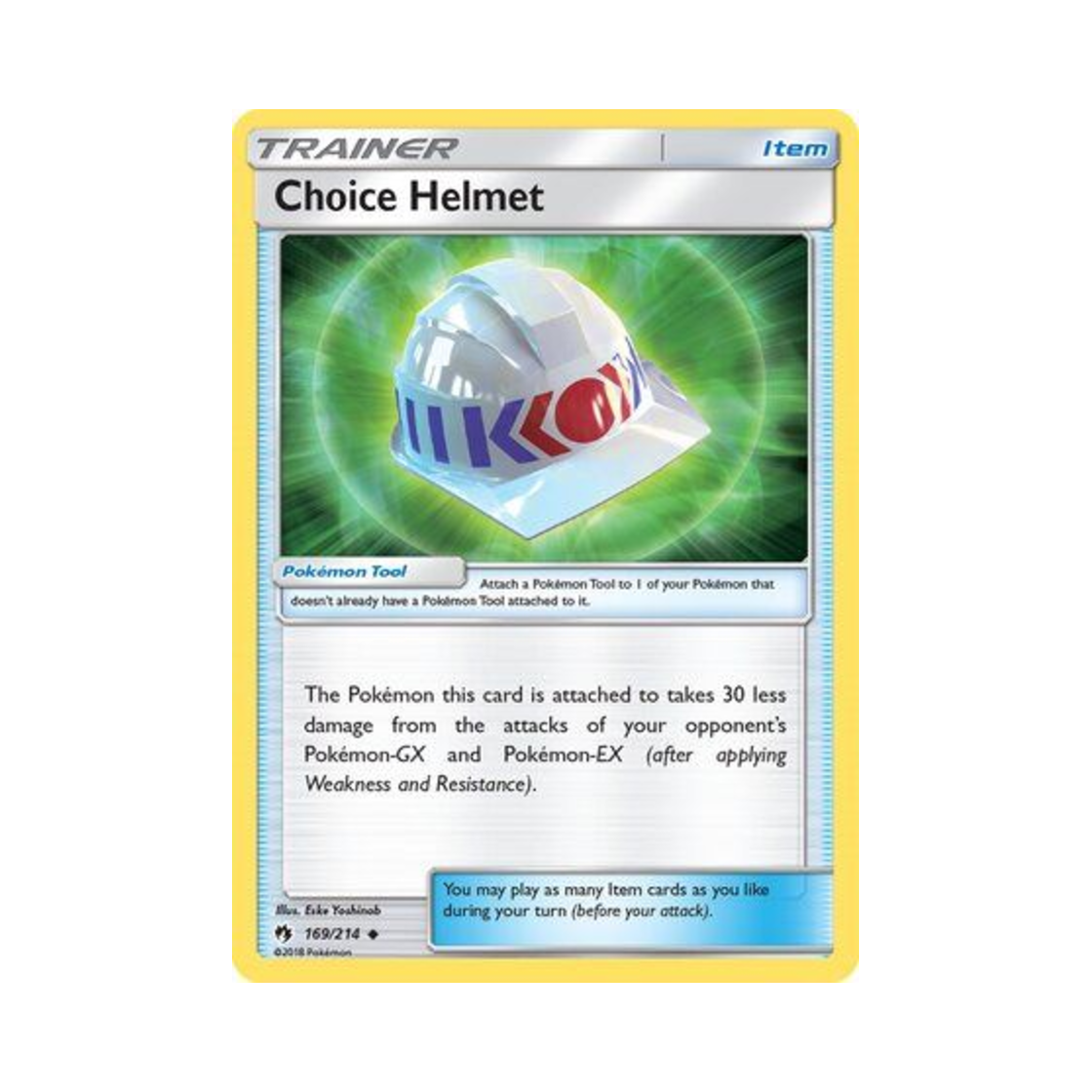 포켓몬 TCG 구애멧 U 로스트 썬더 (영문판)(Pokemon TCG Choice Helmet U Lost Thunder (English Ver.)) - 1