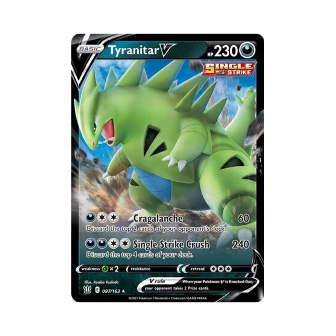 포켓몬 TCG 마기라스 V HRV 배틀 스타일즈 (영문판)(Pokemon TCG Tyranitar V HRV Battle Styles (English Ver.)) - 1