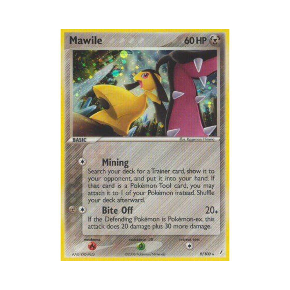 포켓몬 TCG 입치트 RH EX 크리스탈 가디언스 (영문판)(Pokemon TCG Mawile RH EX Crystal Guardians (English Ver.)) - 1