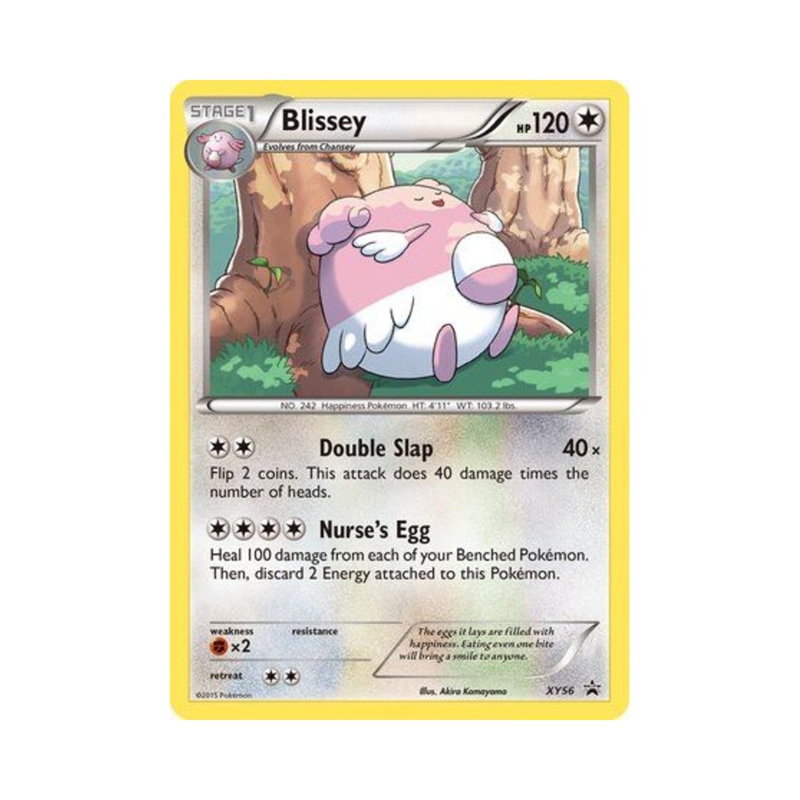 포켓몬 TCG 해피너스 P XY 프로모 카드 (영문판)(Pokemon TCG Blissey P XY Promos (English Ver.)) - 1