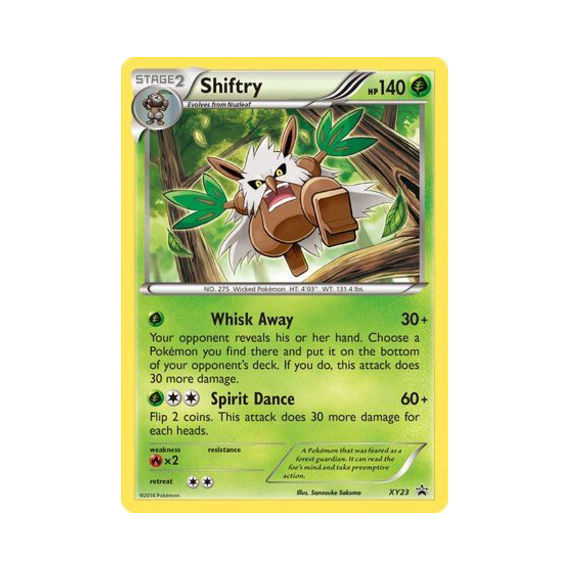 포켓몬 TCG 다탱구 P XY 프로모 카드 (영문판)(Pokemon TCG Shiftry P XY Promos (English Ver.))