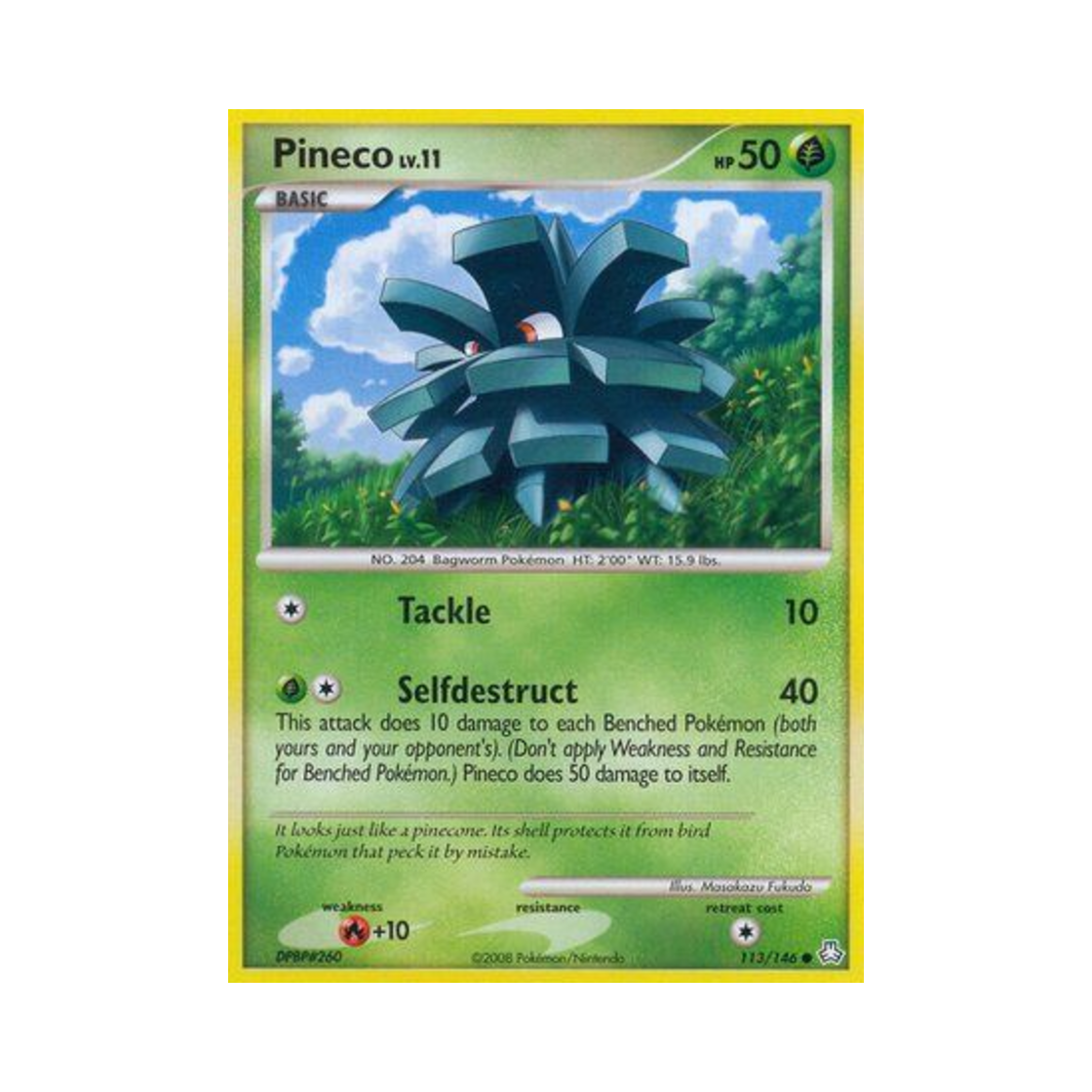 포켓몬 TCG 피콘 C 레전드 어웨이크드 (영문판)(Pokemon TCG Pineco C Legends Awakened (English Ver.)) - 1
