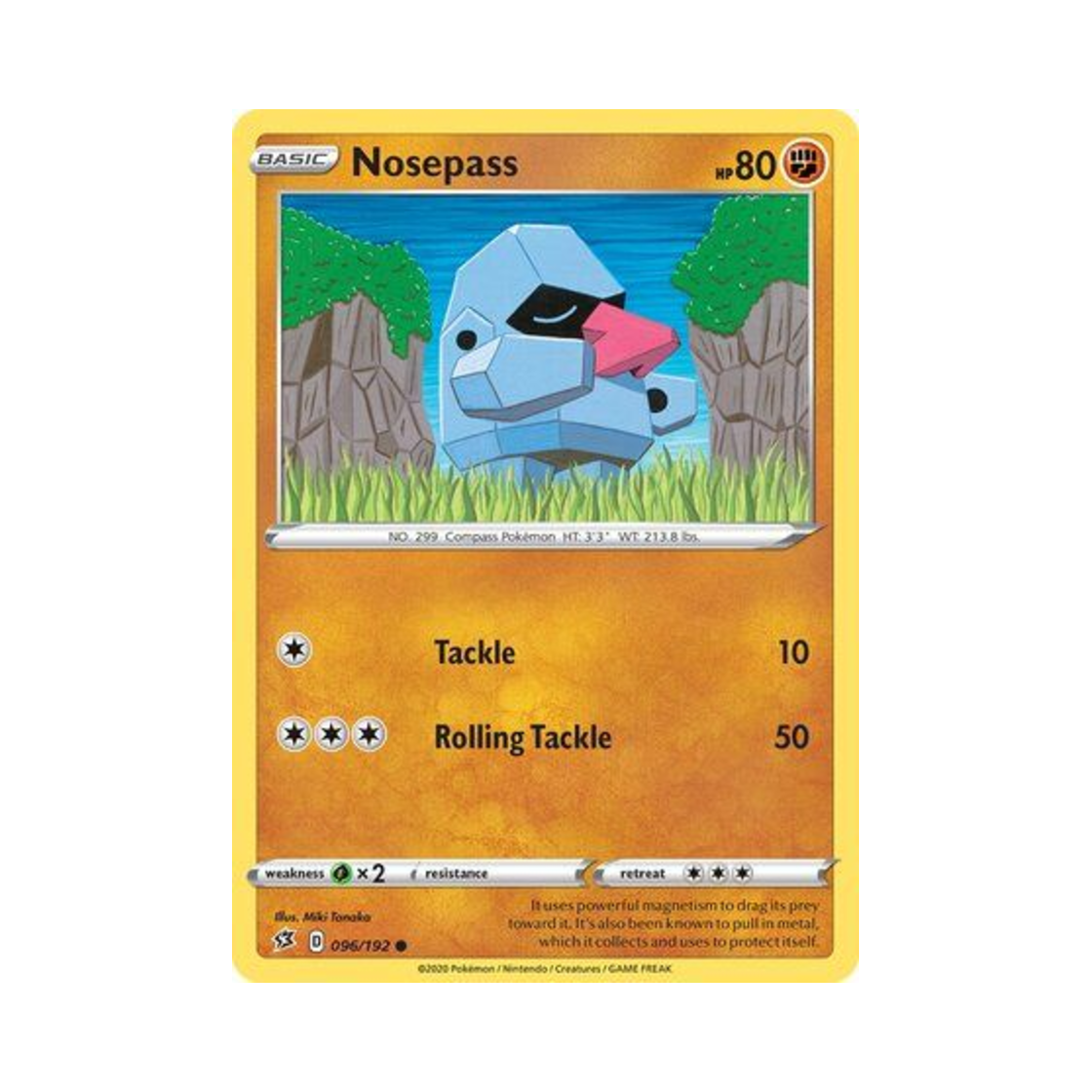 포켓몬 TCG 코코파스 C 레벌 크래시 (영문판)(Pokemon TCG Nosepass C Rebel Clash (English Ver.)) - 1