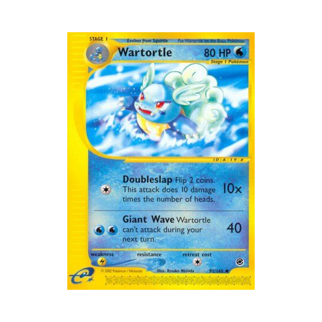 포켓몬 TCG 어니부기 U 익스페디션 베이스 세트 (영문판)(Pokemon TCG Wartortle U Expedition Base Set (English Ver.)) - 1